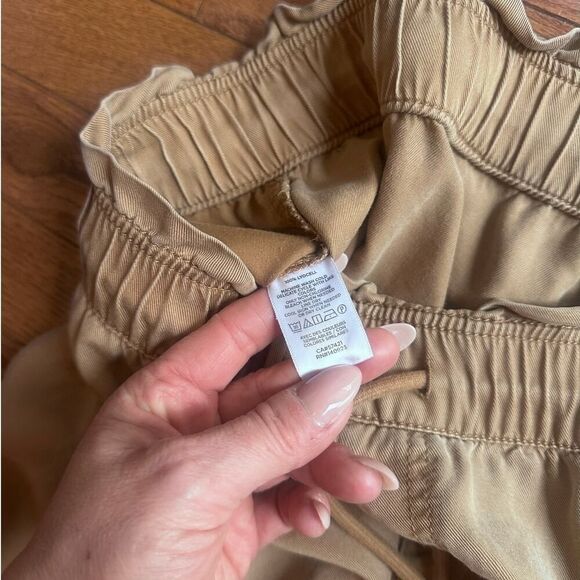 LOFT Medium Emory Taper Pants Drawstring NWOT 100% Lyocell - Picture 7 of 12